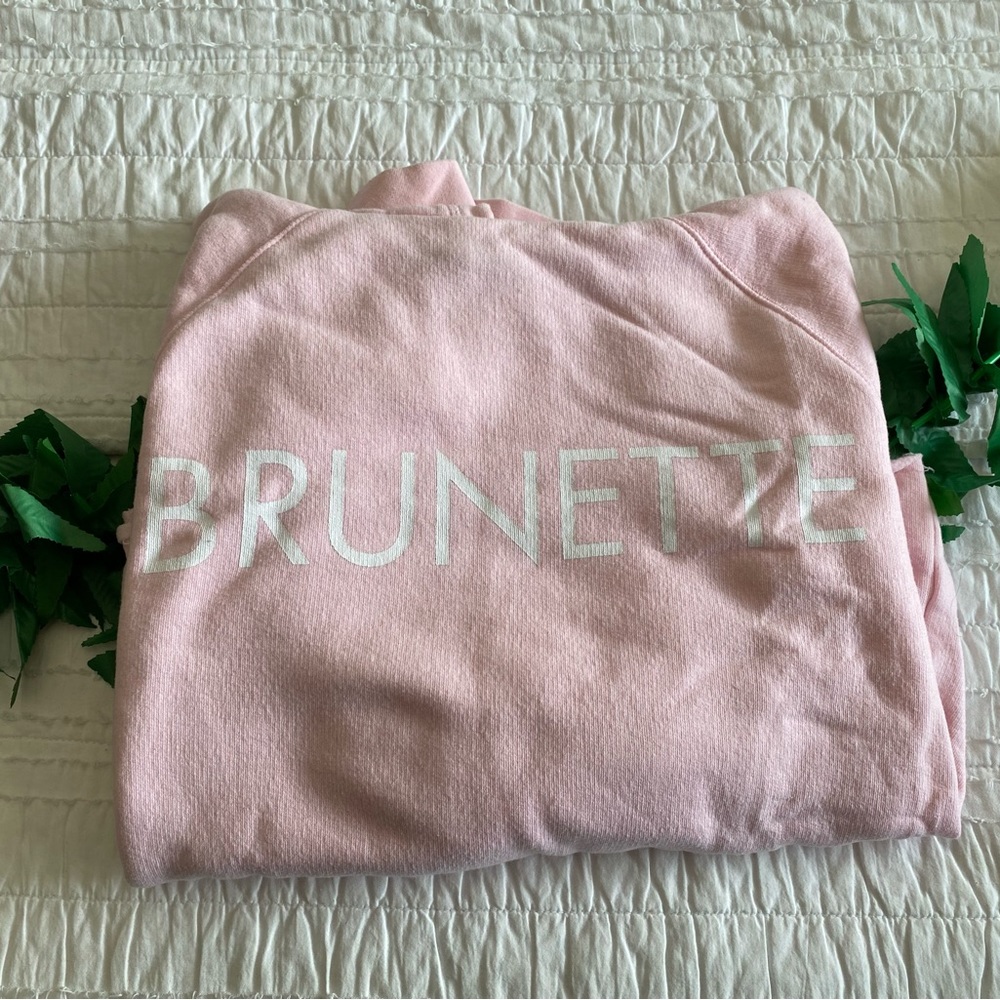 Brunette hoodie gently used